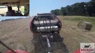 Baling With Both Massey Ferguson Balers