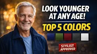 5 Colors That Make Older Men Look Younger and Attractive at Any Age. [Age gap relationships]