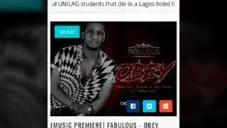 [AUDIO] Fabulous - Obey (Prod by Snowziga)