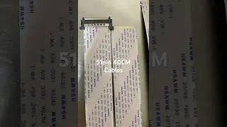 Supply 51pin 29.5mm 40CM Length FFC Cable For LED TV #ffc #lvds #cables #tv #ledpanelrepair