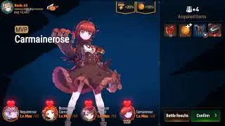[Epic Seven] All my F2P team on Hunt 11 (G11,W11,A11)