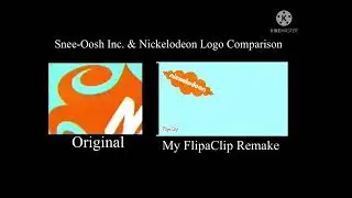 Snee-Oosh Inc./Nickelodeon Logo Comparison