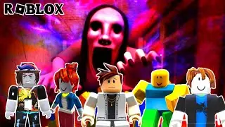Seramnya Hantu PETAPETA di Sekolah ! bersama Azzam & Friends | Roblox