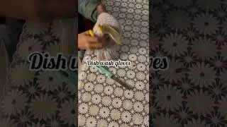 Dish Washing gloves meesho online #maa#meesho#meeshofinds#neelufinds#viral #shorts#dishwashertips
