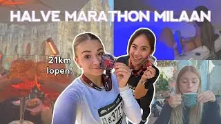 MILAAN VLOG: Halve marathon hardlopen, shopping, wellness... weekend vlog!✨🏃🏼‍♀️- STIEN EDLUND