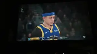 NBA live 19. Golden State Warriors vs utah, jazz, Xbox, one.