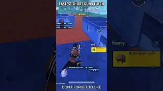 Fastest ShotGun Clutch Ever 🔥 #Short #Viralshorts #Pubgshorts #Bgmi #Pyron #Amop #Jonathan