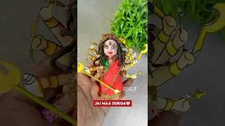 Maa Durga doll making😍|| Durga Doll makeover #shorts