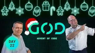 Advent Of Code Day 22 - solution explained by Frank #aoc