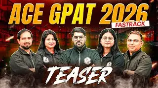 ACE GPAT 2026 FastTrack Teaser | PW Pharma का Biggest GPAT Launch Begins!