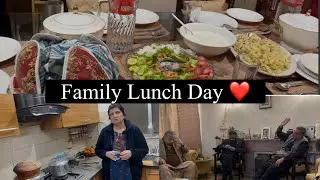 Family Lunch Day 🍽️ | Ghar Ka Khana & Daily Vlog