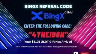 Bingx SignUp Bonus Code: 4YNEID6N $100+ BTC Bonus