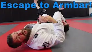 Don't Just Escape the BJJ Style Scarf Hold (Get an Armbar Too)