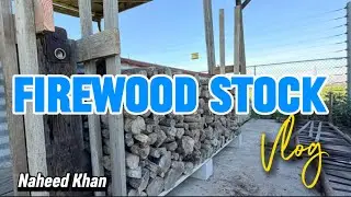 Firewood stand, sawbuck, fixed pvc pipe | Alhumdullilah busy day vlog #dailyvlog #urduvlog