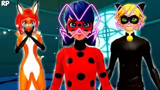 ЛЕДИ БАГ И КОТ НУАР АКУМИРОВАНЫ NO MIRACULOUS RP - MIRACULOUS ROBLOX!