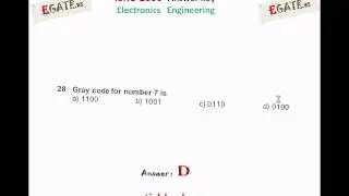 ISRO 2006 Electronics Answer Key