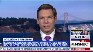 Rep. Swalwell on MSNBC discussing latest about Michael Flynn & Devin Nunes in Trump-Russia probe
