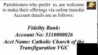 2026 PARISH FOUNDATION PROGRAM