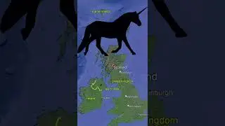 Real Unicorns in Scotland!!??😲😲😲#unicorn #scotland #fact #facts #shortvideo #shorts