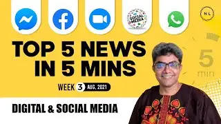 [Weekly News] Zoom, WhatsApp, TikTok, Messenger, Facebook - Week 3, August 2021