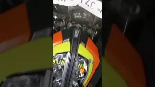 broken Duke 250  crash 💔