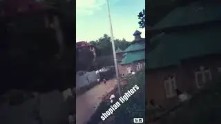 Shopian stone pelting in pinjoora encouter
