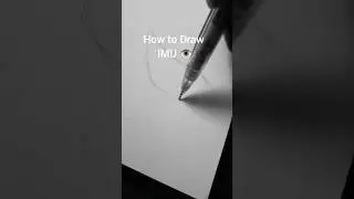 How To Draw IMU 👁️ #imu #onepiece #drawing