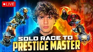 🔴PEGAMOS SINGULARITY!🏆SOLO RACE TO PRESTIGE MASTER! CAMUFLAGENS MASTERIAS! - BLACK OPS 7!