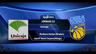 L.ACB 15/16 J15 Unicaja MALAGA Vs RioNatura Monbus-OBRADOIRO