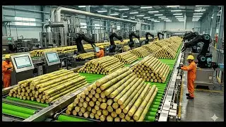 &ldquo;The Surprising Process of How Refined Sugar is Made | Full Sugar Cane Factory Documentary&rdquo;