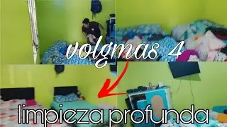Vlogmas 4 limpieza profunda del cuarto + decoración de navidad #cleaning #blog #navidad 