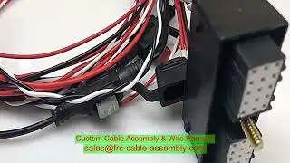 cable assembly manufacturer medical wearable LSZH RS 485 LEMO to Moldex IP68 Silicone jacket overbra