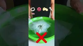 TAKE A GUESS! Can Tissues Hold These Heavy Items? 🧄⚙️ | Oddly Satisfying Short