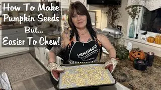 Halloween Pumpkin Seeds that are Easier To Chew! #pumpkin  #cottagecore  #recipe  #halloween2024
