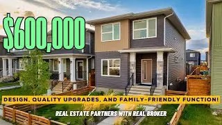 Stylish Modern Home With Over 1,700 SQFT In Chestermere, Alberta!