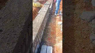 DPC work properly #construction #dpcwork #buildingmaterial