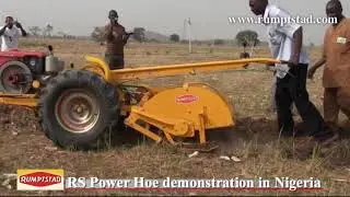 Power Hoe demonstration in Nigeria