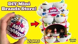 Custom Mini Brands Store! Store for LOL Surprise Dolls, Barbies & More! Zuru 5 Surprise Mini Brands