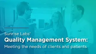 Quality and Test Expertise at Sunrise Labs