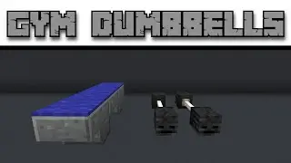 Minecraft 1.17 - Gym And Dumbbells Build