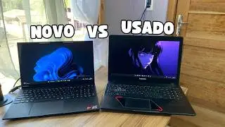 Qual notebook comprar com 2400 reais NOVO OU GAMER USADO (Positivo vision R15 VS Samsung odyssey)