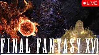 FF16 Mythos VS. Titan! Tailed Beast Bombs & Transformations?! THIS F***** FIGHT WAS ANIME AF!!!