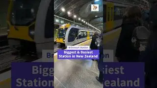 Britomart Station Auckland- Busiest Station in New Zealand #britomartstation