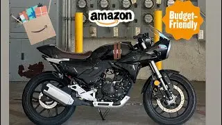 1st ride On 2025 &ldquo;Lifan kpm rs 200&rdquo; Lifan kpm 200cc cheap online Amazon cafe racer motorcycle !