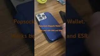 #Popsockets Magsafe Wallet and Holder. Very useful accessory.