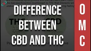 What Is The Difference Between CBD and THC?