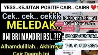 YESS BARU MENYUSUL CAIR PKH BPNT TAHAP 1 CAIR KKS BANK INI DAERAH INI CEK