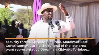 Government launches special anti-narcotics operation in Kerio Valley.