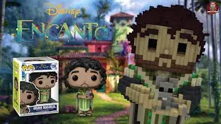 How to Build Bruno from Encanto as a Funko Pop Vinyl in Minecraft!!