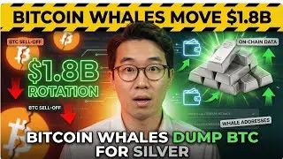 Bitcoin Whales Dump BTC for Silver | $1.8B On-Chain Rotation